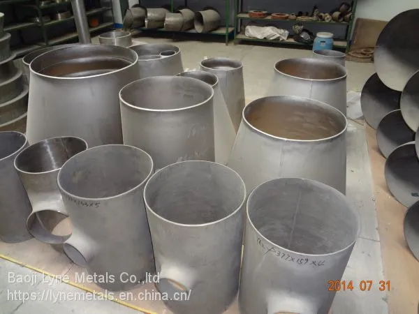 Supplier Titanium GR2 /gr12 Eccentric Reducer and Tee photo-5