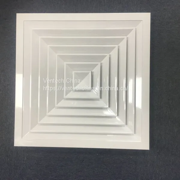 Aluminum Square Ceiling Diffuser in Ventilation Decorative Air Diffuser China Supplier photo-5