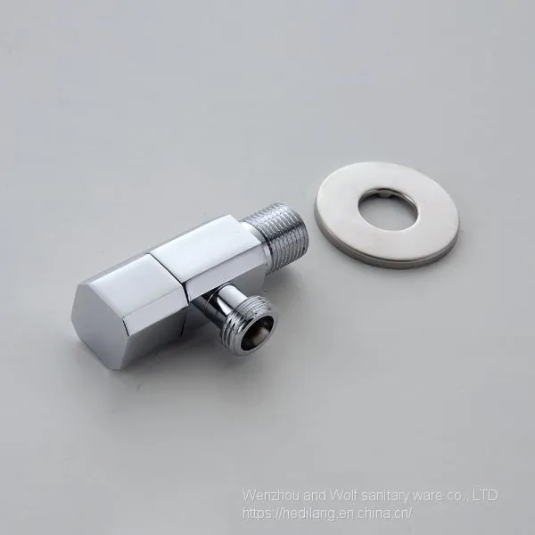 Universal Hot and Cold Quick Opening Angle Valve for All Copper Triangle Valve in Toilet photo-2