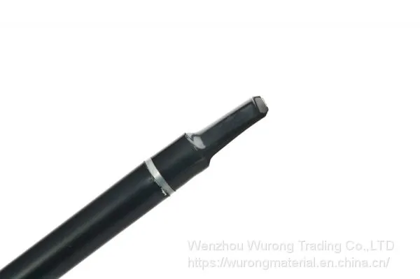 405mm Length Wooden Resin Long Tobacco Pipe With Brown Heart-shaped Head and Thin Tube for Smoking photo-5