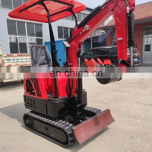 Garden Use 1 Ton Mini Digger Crawler Excavator photo-4