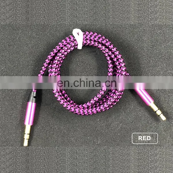 AUX Audio Cable 3.5mm Male to Male Recording Cable 1m Audio Cable Jack photo-4