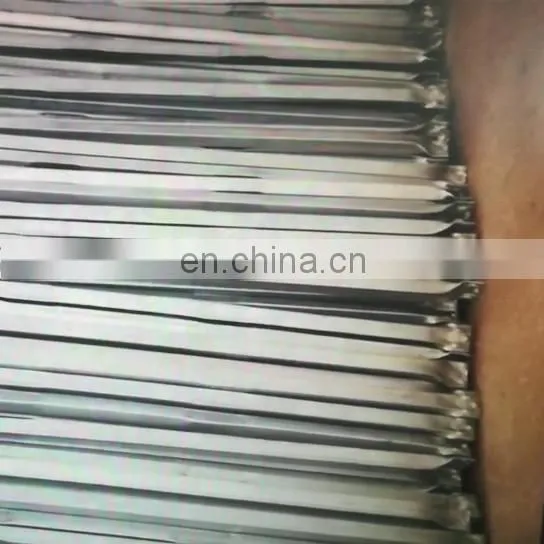 18 Square Shape Section Steel Welded Galvanized Tubing for IBC Frame photo-6