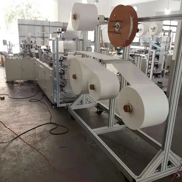Flat Positioning Mask Machine Kf94 Fish Type Mask Making Machine Kf94 Automatic Mask Machine photo-4
