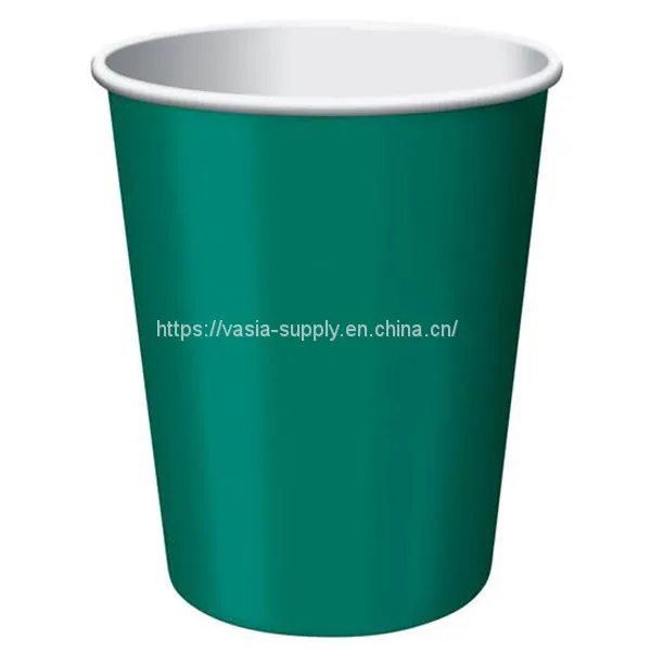 Solid Color Party Disposable Drinking Wedding Birthday Decoration Suppliers 17 Colors Paper Cups 20 Pcs/bag photo-3
