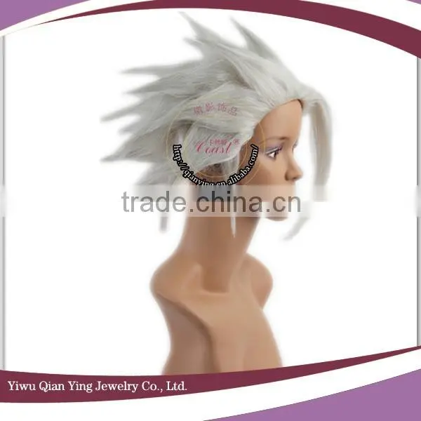 Short White Bleach Hitsugaya Toushirou Cosplay Wig photo-3