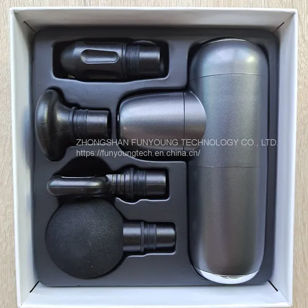 Electric Massage Muscle Vibration Massage Gun Fitness Muscle Relaxation Massage Portable Home Mini Fascia Gun photo-3