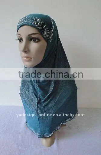 A255 Fashion Beaded High Quality Muslim Hijab