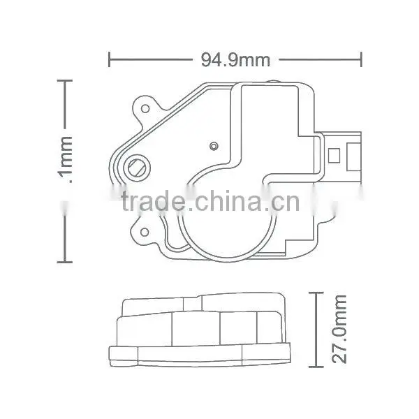 OA820 Auto Door Lock Actuator Fit For Elantra photo-2