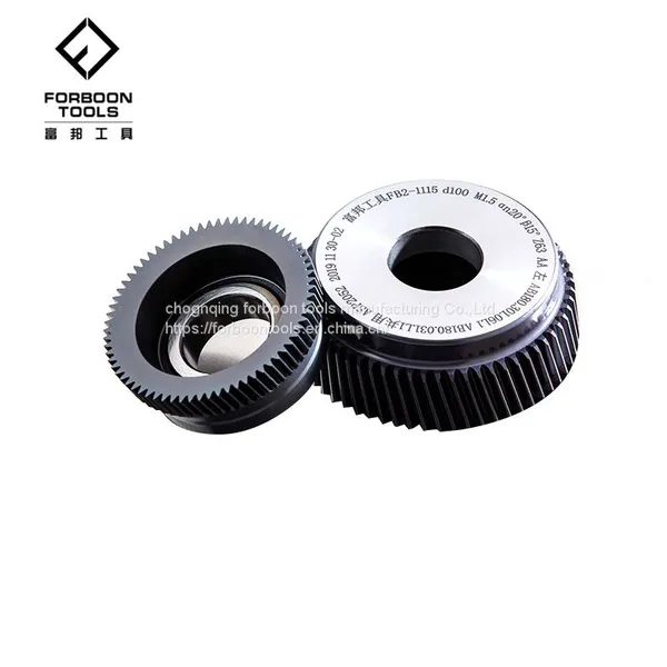 S390 Module Df75mm Bowl Type Gear Shaper Cutter Gear Skiving Cutter With AT Coating photo-5