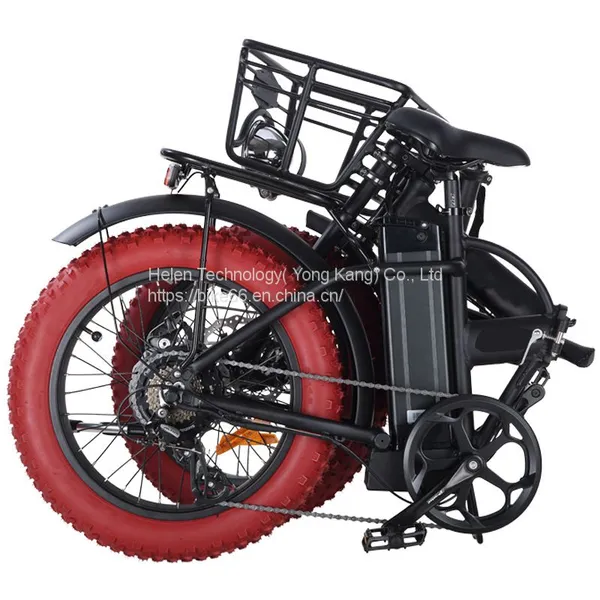 CE Small Foldable 20 Inch Fat Tyre Road Bike Electric 250W photo-2