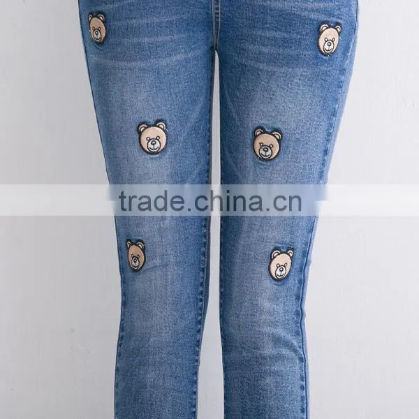 C22921B 2016 New Design Maternity Jeans Maternity Wear Maternity Clothes photo-3