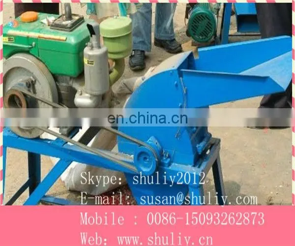 Hot Sale! /wheat/straw/beans/maize/branch/sugarcane Tree Skin/hay/grass Crusher photo-2