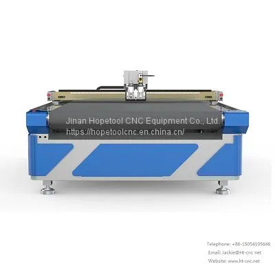 2022 New Oscillating Knife Pu Leather Cutting Sofa Making Machine For Fabric Textile photo-3
