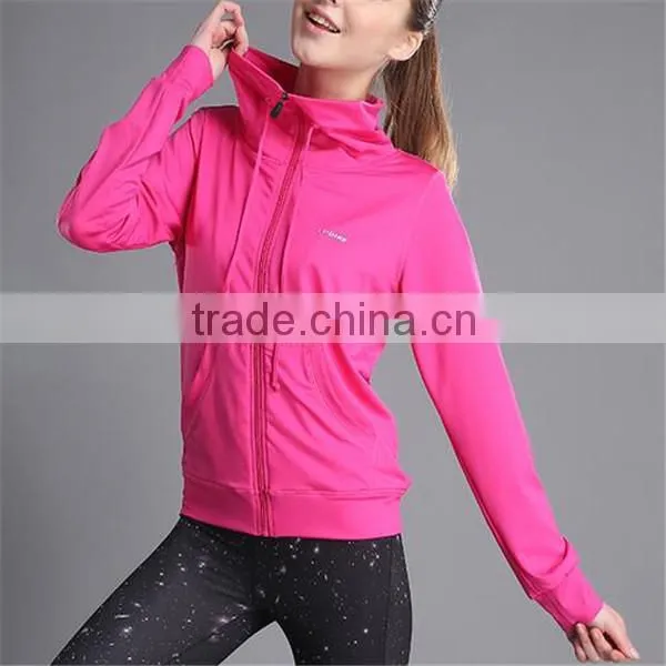 Running Coat Spandex Fabric, Dry Fit Running Sports Wear photo-4