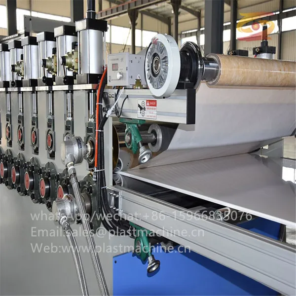 Plates Foam Board Conical Twin Screw Extruder Ceiling Machine photo-2