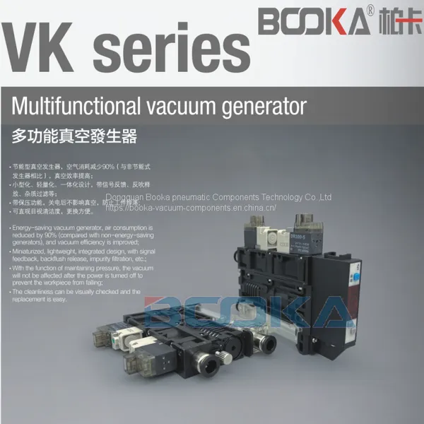 Vacuum Generator Ejector Suction Pumb Industry Vacuum Parts for PV Industry photo-2