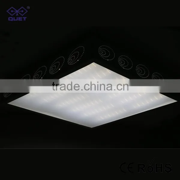 Modern Square LED Ceiling Light Pendant Lamp Fixture Lighting 36W Cool Light