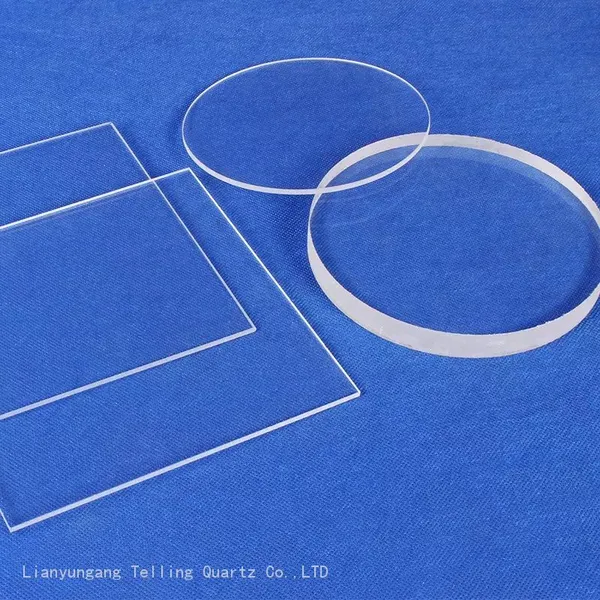 Optical Quartz Glass Plate Quartz Disk JGS3 photo-2