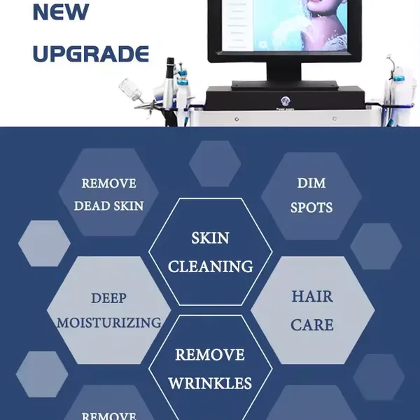 Professional 14 in 1 Aqua Peeling Machine Hydra Oxyge Jet Facial Diamond Dermabrasion Machine Hydro Facials Machine photo-4