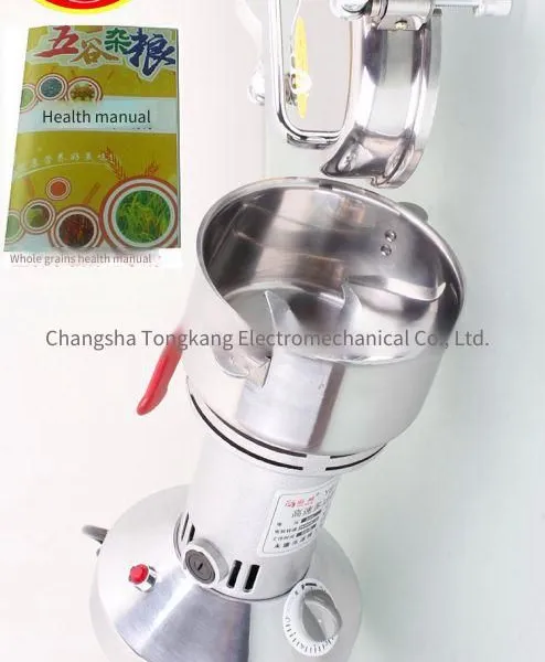 150g Chinese Herbal Medicine Grinder, Small Household Ultra-fine Flour Mill for Grains, Grinder for Pharmacies and Clinics photo-3