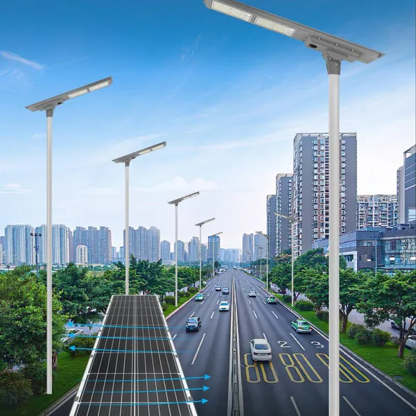 2025 Led Project - Integrated Solar Street Lights, 300w, Waterproof for Parks, Residential Areas, Industrial Zones and Highways photo-3