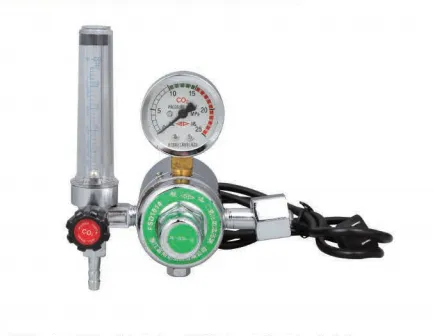 Industrial Heated Carbon Dioxide Pressure Regulator for Welding Equipment