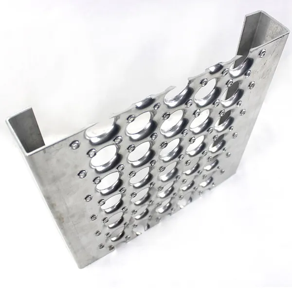 Customized Size Hole Pattern Stainless Steel 304 316 Perforated Metal Sheet Round Hole Anti-Slip for Stair Tread and Platform photo-3