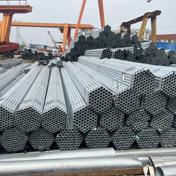 Hot Dipped Galvanized Steel Round Pipe Gi Pipe for Construction photo-2