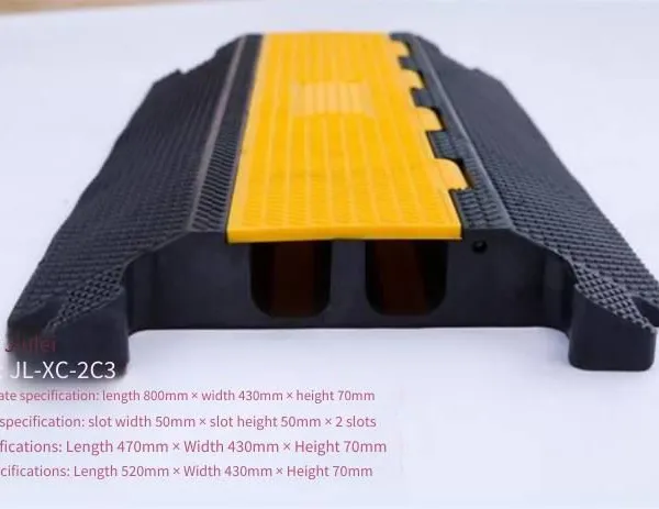 Jiulei Brand Jl-xc-2c3, Road Surface Cable Cover Plate, Dimensions: Length 800mm × Width 430mm × Height 70mm, Inside the Groove: Groove Width 50mm × Groove Height 50mm × 2 Wire Grooves photo-3