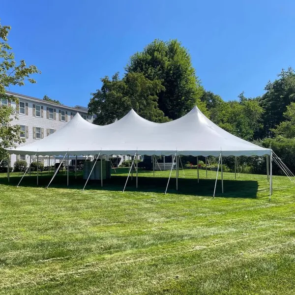 Factory Price PVC Coated Pole Tent Outdoor Camping Exhibition Tent photo-5