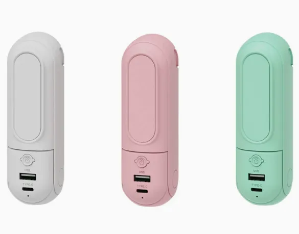 Internet Celebrity Style Handheld Fan/outdoor Household Student Portable Folding Mini Fan/MiniFan（Wechat:13510231336） photo-2