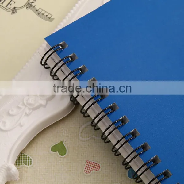 Economical Blue B5 Custom Spiral Notebook photo-2