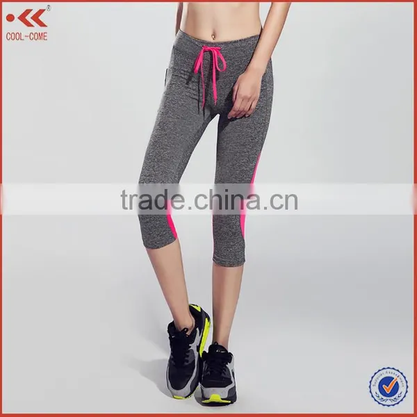 Wholesale Sports Clothing Sexy Women Mesh Dance Leggings Compresstion Pant photo-5