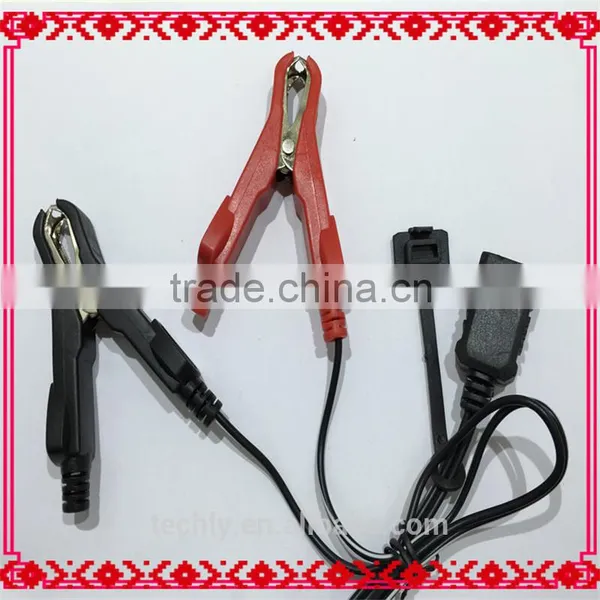 Full Insulation 30A Battery Clip 24V 12V Car Power Cable Accessories Wire Harness photo-4