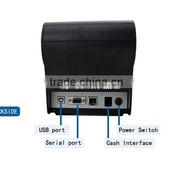 Hot Sale POS 80mm Mini Thermal Printer With Autocutter / Easy Paper Loading Design photo-4