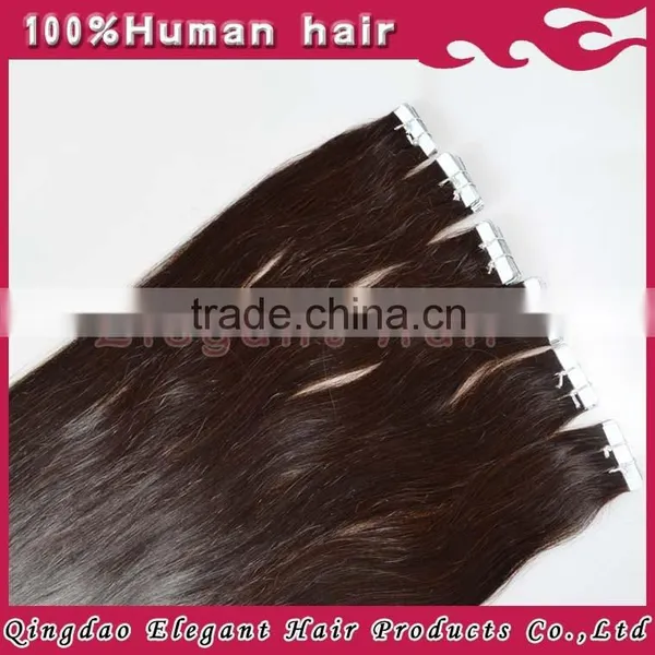 100% Human Brazilian Virgin Hair Weft Human Hair Weave Virgin Hair Tape Extension photo-3