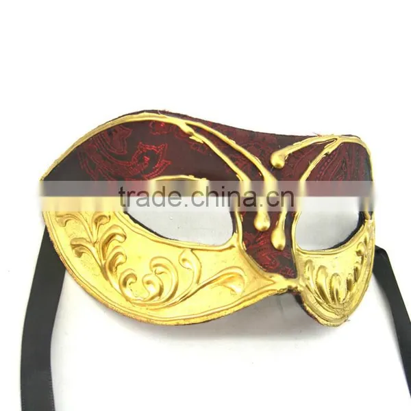 Venice Beautiful Half Face Masks For Male Masks Plastic Half Masks Half Face Ski Mask photo-2