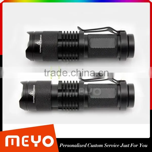 Customize Painting Military Grade Tactical WaterProof Flashlight LED photo-5