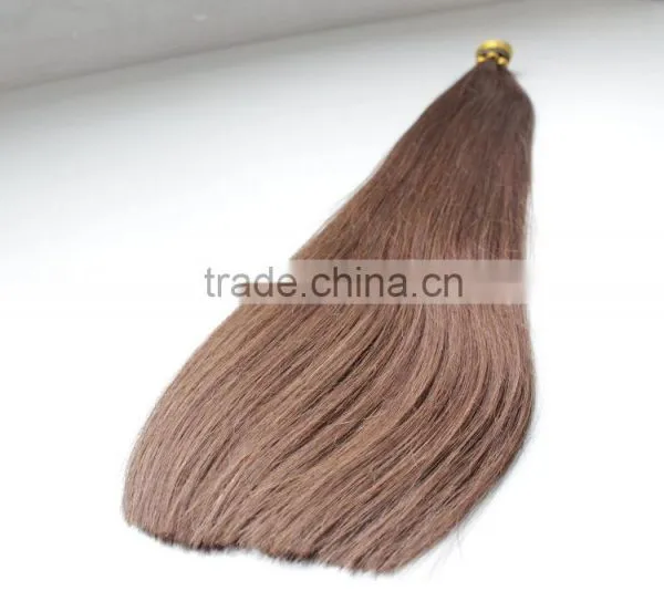 Double Drawn European Virgin Hair Keratin Prebonded Hair i Tip photo-2