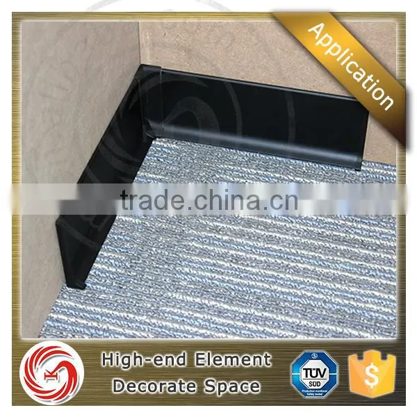 China Supplier Competitive Price Aluminum Skirting Baseboard Profile photo-2