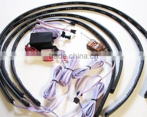 LED Undercar Underbody Underglow Kit Neon Strip Car Body Glow Light photo-2