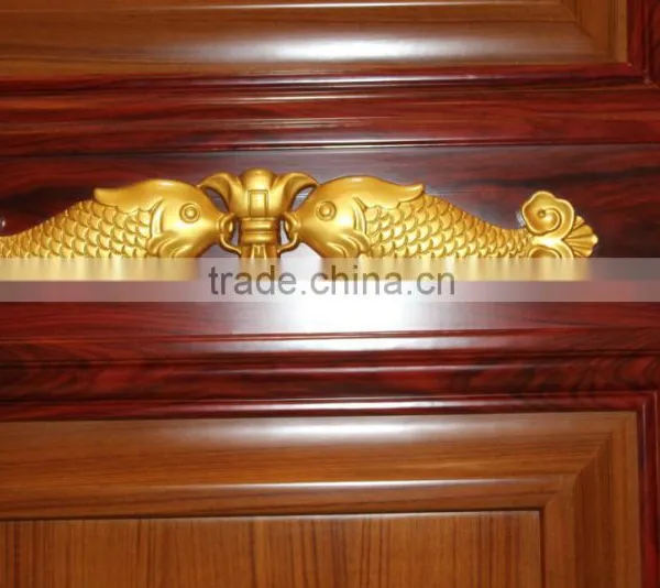 Single Door Sandwich Panel Interior 3 Panel Solid Wooden Door photo-4