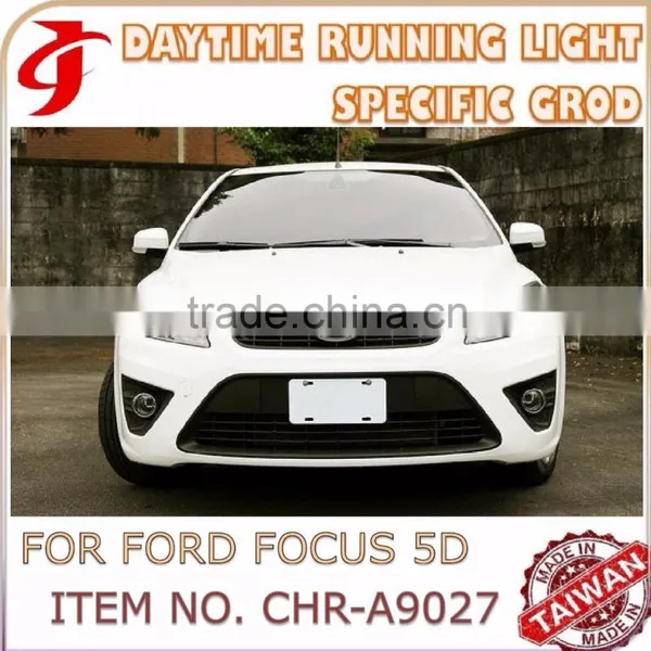 Body Kit Refit FOR FFORD FFOCUS 5D LED CAR DRL Daytime Running LIGHT photo-4