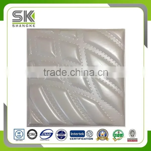 Leather Wall Panel for Background and Ceiling Panel