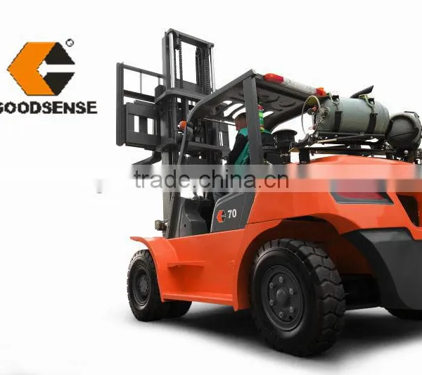China Supplier 7ton LP Gas Engine Forklift Trucks for Sale photo-2