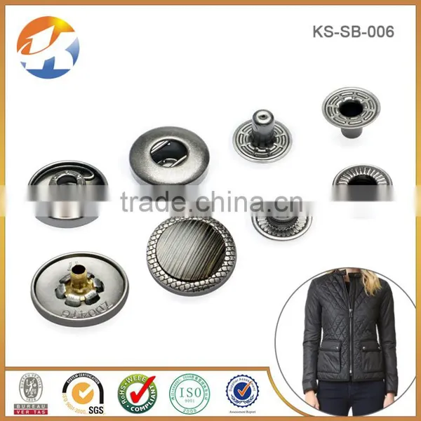 New Design Metal Snap Buttons For Clothing photo-3
