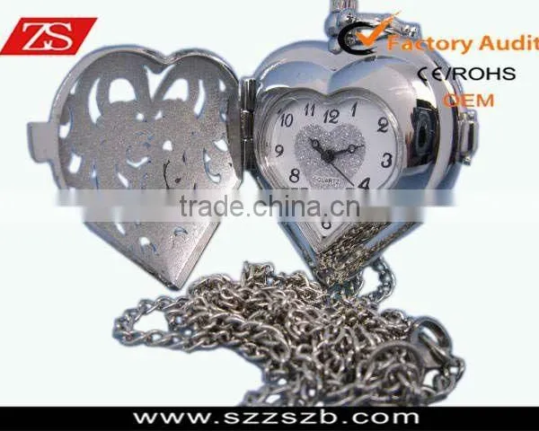 Pocket Watch Chain Quartz Antique Look Promotion Watches