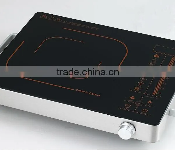 2000W Black Crystal Electric Hot Plate Ceramic Heating Element Multi Cooker photo-5