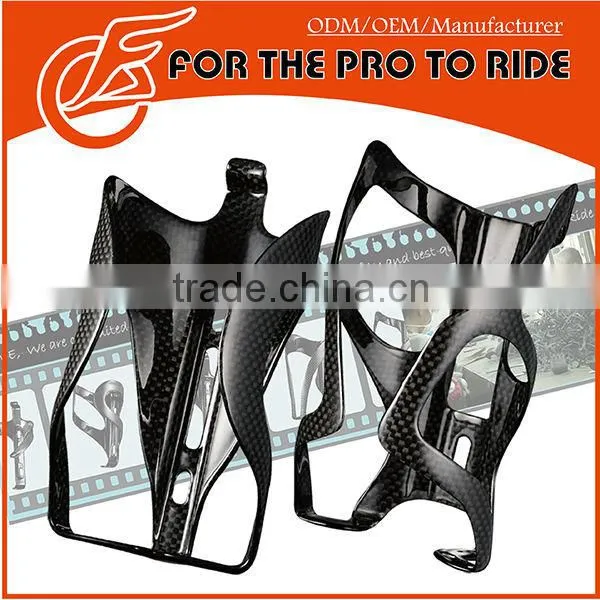 3K Clear Full Carbon Fibre Water Bottle Cage